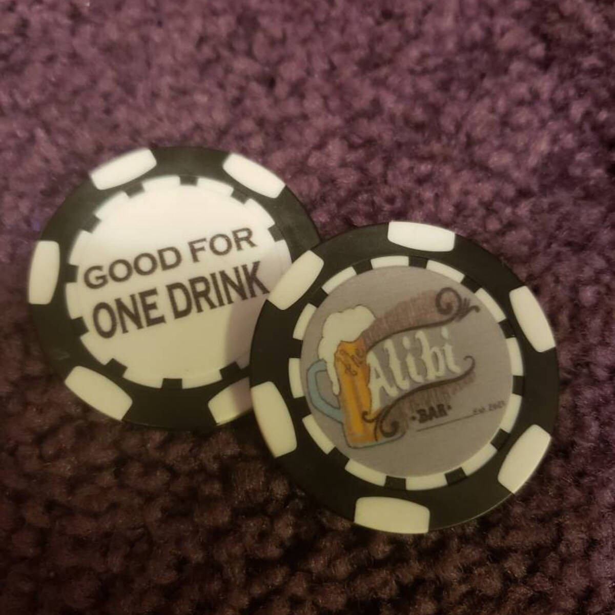 Drink Tokens / Bar Chips (BOGO)