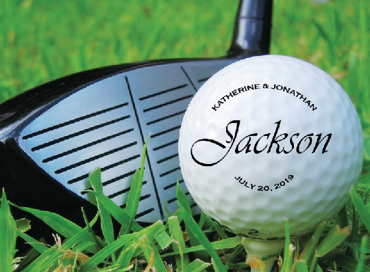 Personalized Golf Balls